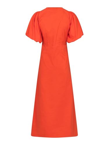 Klänningar - Illiana Poplin Dress – Coral